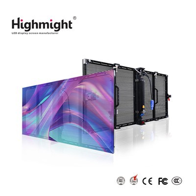 Wynajem przezroczystego dużego ekranu LED